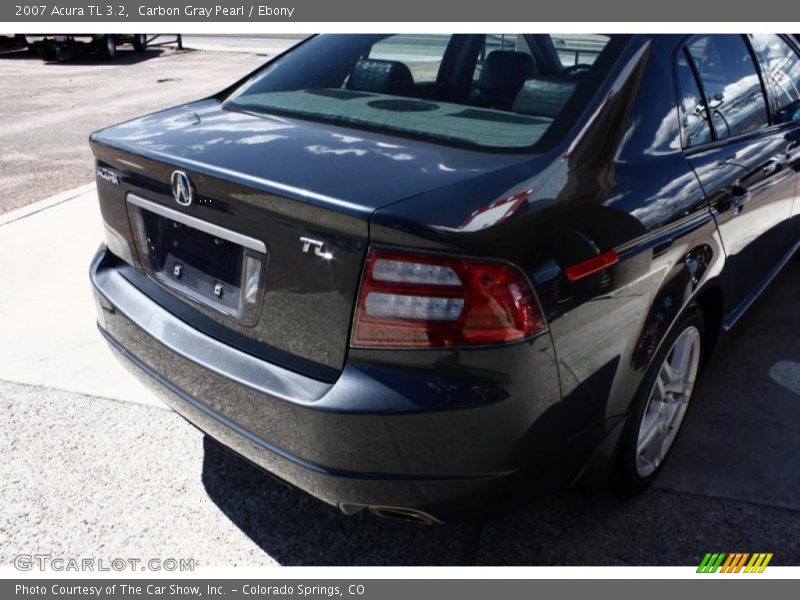 Carbon Gray Pearl / Ebony 2007 Acura TL 3.2