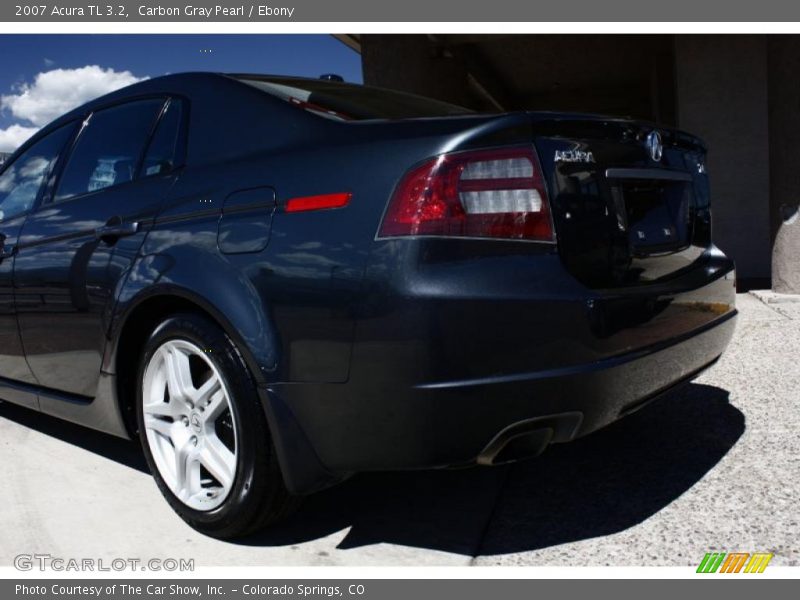 Carbon Gray Pearl / Ebony 2007 Acura TL 3.2