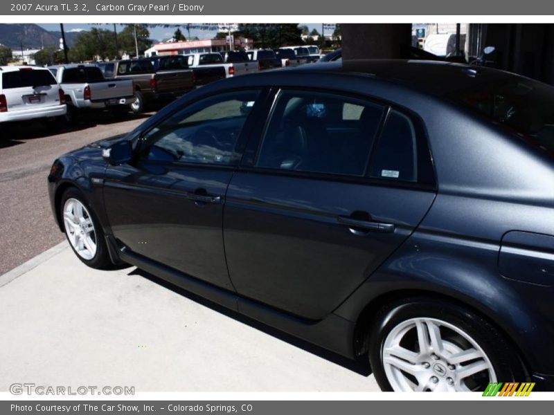 Carbon Gray Pearl / Ebony 2007 Acura TL 3.2