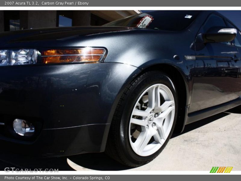 Carbon Gray Pearl / Ebony 2007 Acura TL 3.2