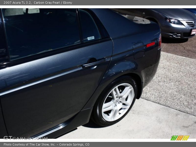 Carbon Gray Pearl / Ebony 2007 Acura TL 3.2