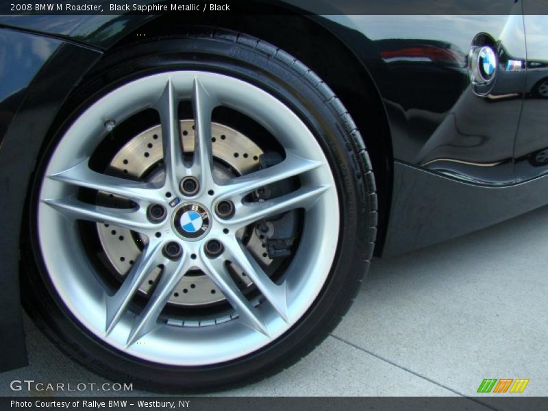 Black Sapphire Metallic / Black 2008 BMW M Roadster