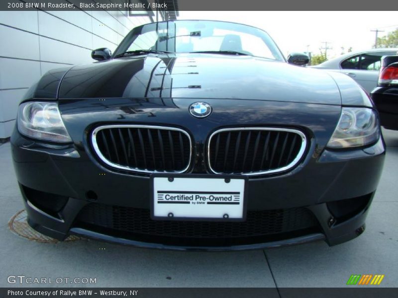Black Sapphire Metallic / Black 2008 BMW M Roadster