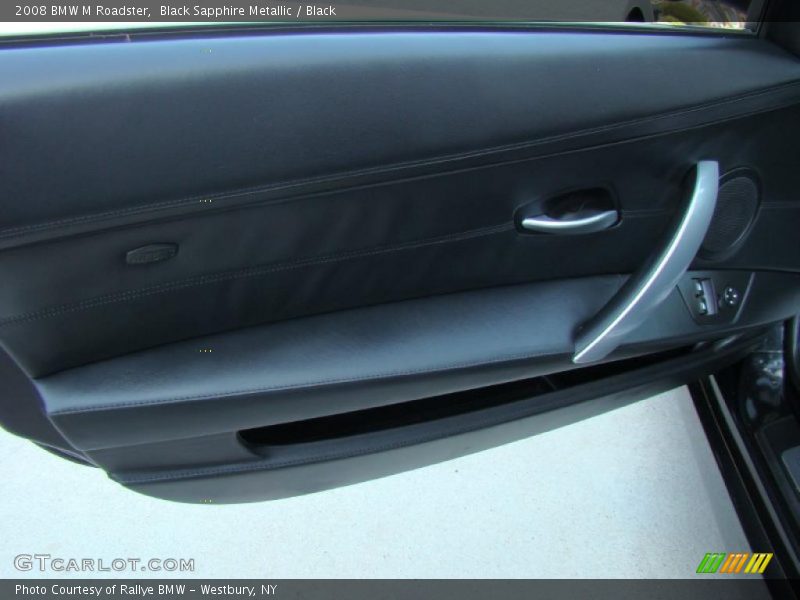Black Sapphire Metallic / Black 2008 BMW M Roadster