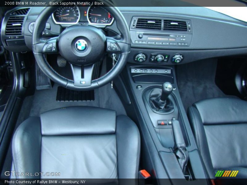 Black Sapphire Metallic / Black 2008 BMW M Roadster