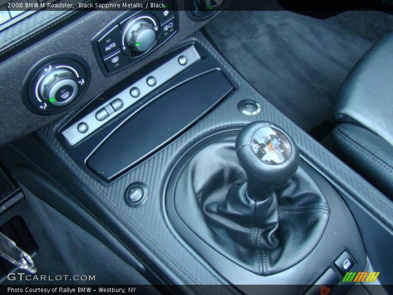 Black Sapphire Metallic / Black 2008 BMW M Roadster