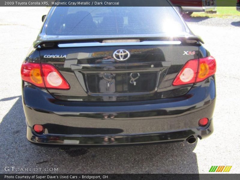 Magnetic Gray Metallic / Dark Charcoal 2009 Toyota Corolla XRS