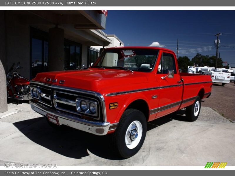 Flame Red / Black 1971 GMC C/K 2500 K2500 4x4