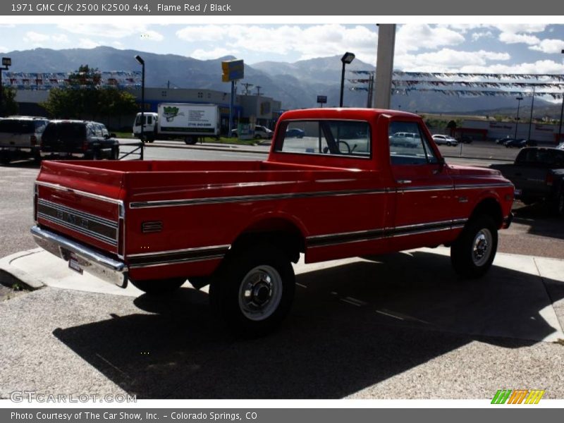 Flame Red / Black 1971 GMC C/K 2500 K2500 4x4