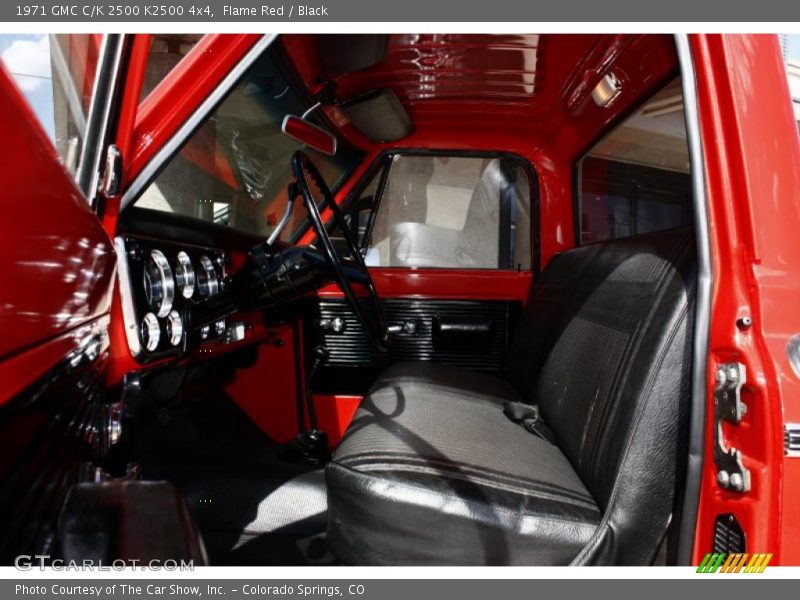 Flame Red / Black 1971 GMC C/K 2500 K2500 4x4