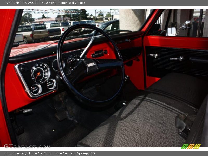 Flame Red / Black 1971 GMC C/K 2500 K2500 4x4