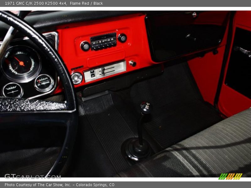Flame Red / Black 1971 GMC C/K 2500 K2500 4x4