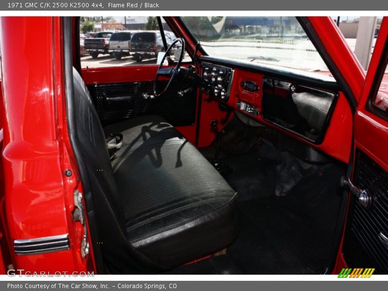 Flame Red / Black 1971 GMC C/K 2500 K2500 4x4