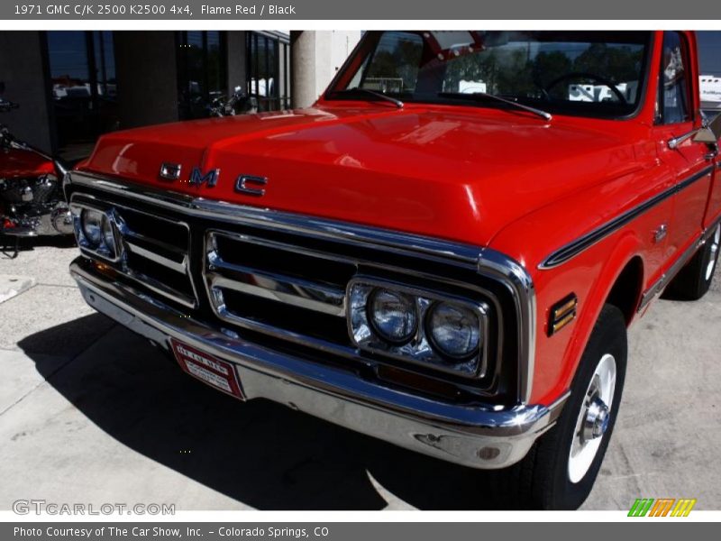 Flame Red / Black 1971 GMC C/K 2500 K2500 4x4