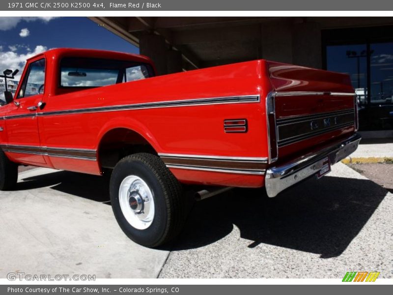 Flame Red / Black 1971 GMC C/K 2500 K2500 4x4