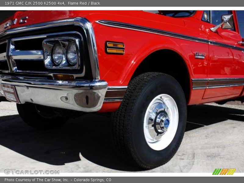 Flame Red / Black 1971 GMC C/K 2500 K2500 4x4