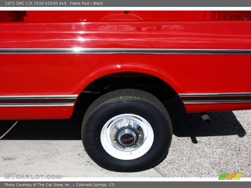 Flame Red / Black 1971 GMC C/K 2500 K2500 4x4