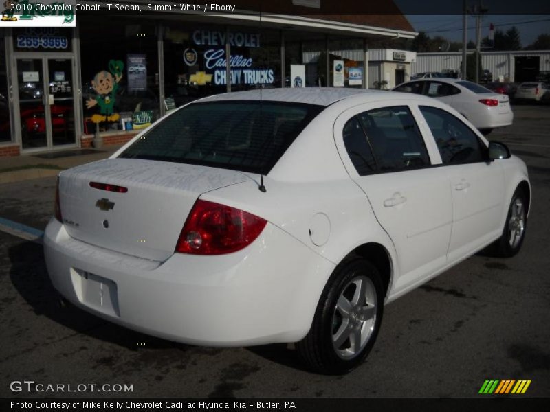 Summit White / Ebony 2010 Chevrolet Cobalt LT Sedan