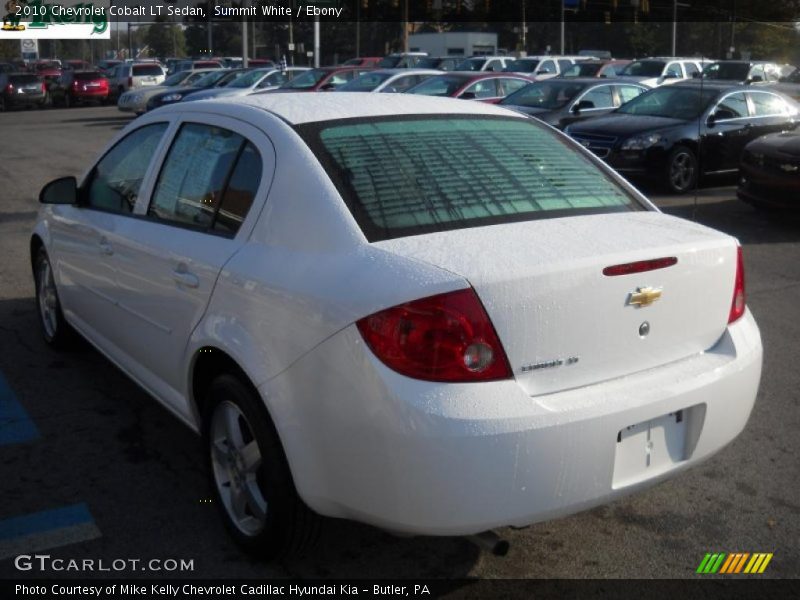 Summit White / Ebony 2010 Chevrolet Cobalt LT Sedan