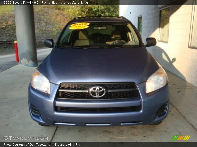 Pacific Blue Metallic / Sand Beige 2009 Toyota RAV4 4WD