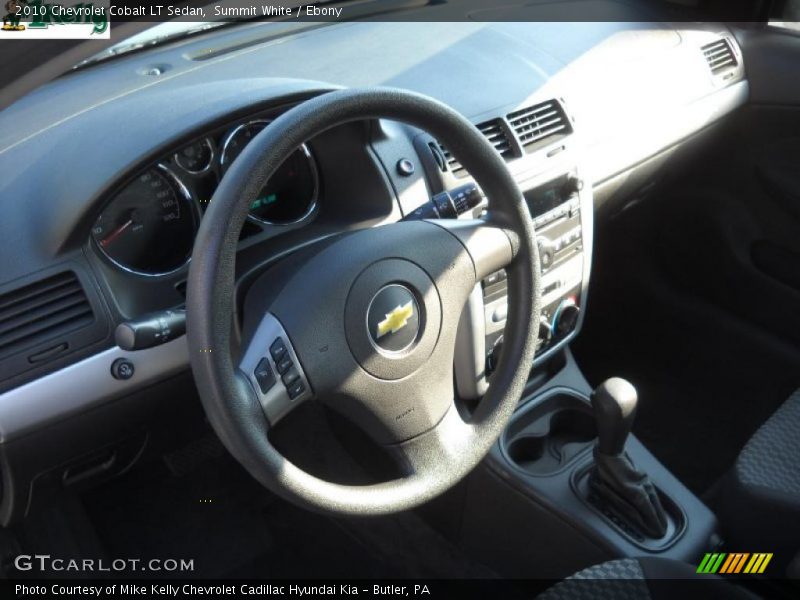 Summit White / Ebony 2010 Chevrolet Cobalt LT Sedan