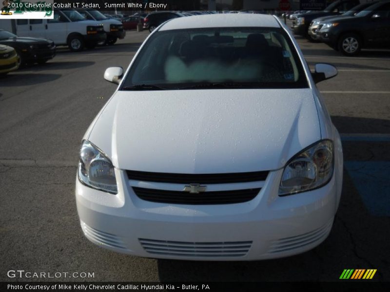 Summit White / Ebony 2010 Chevrolet Cobalt LT Sedan