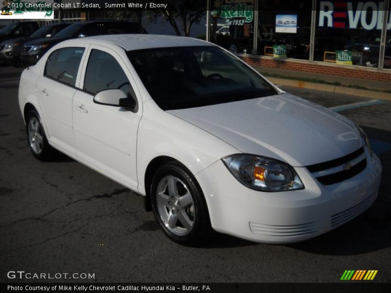 Summit White / Ebony 2010 Chevrolet Cobalt LT Sedan