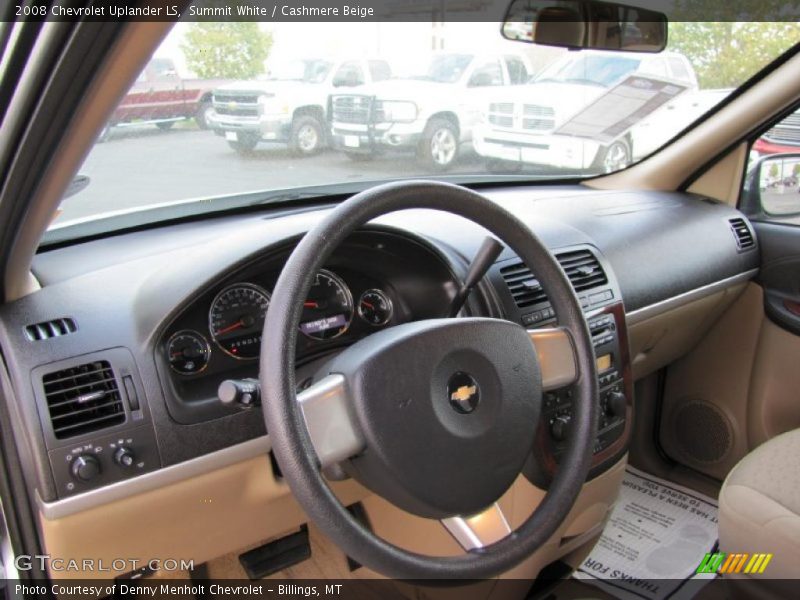 Summit White / Cashmere Beige 2008 Chevrolet Uplander LS