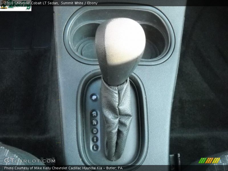 Summit White / Ebony 2010 Chevrolet Cobalt LT Sedan