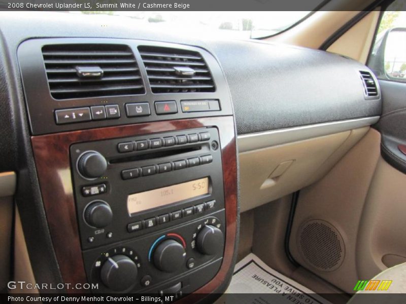 Summit White / Cashmere Beige 2008 Chevrolet Uplander LS