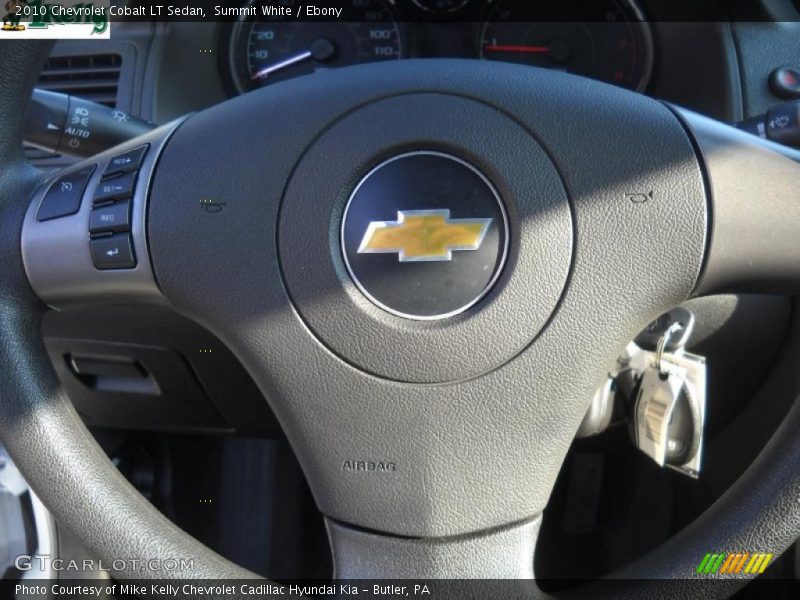 Summit White / Ebony 2010 Chevrolet Cobalt LT Sedan
