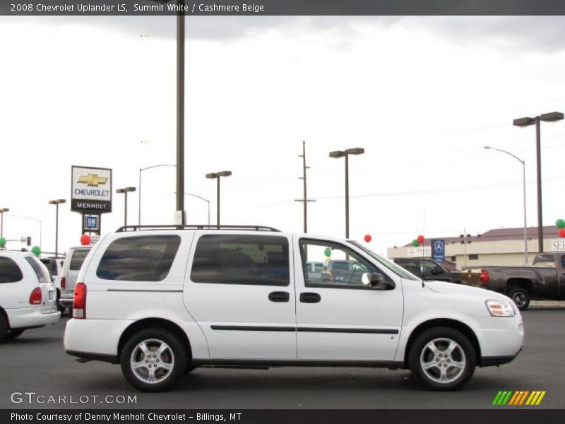 Summit White / Cashmere Beige 2008 Chevrolet Uplander LS