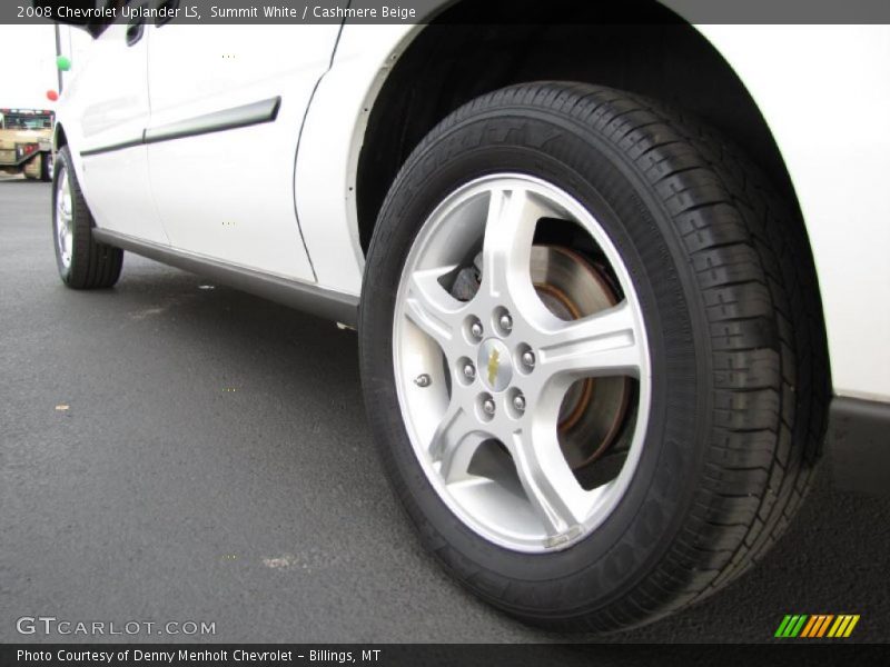 Summit White / Cashmere Beige 2008 Chevrolet Uplander LS