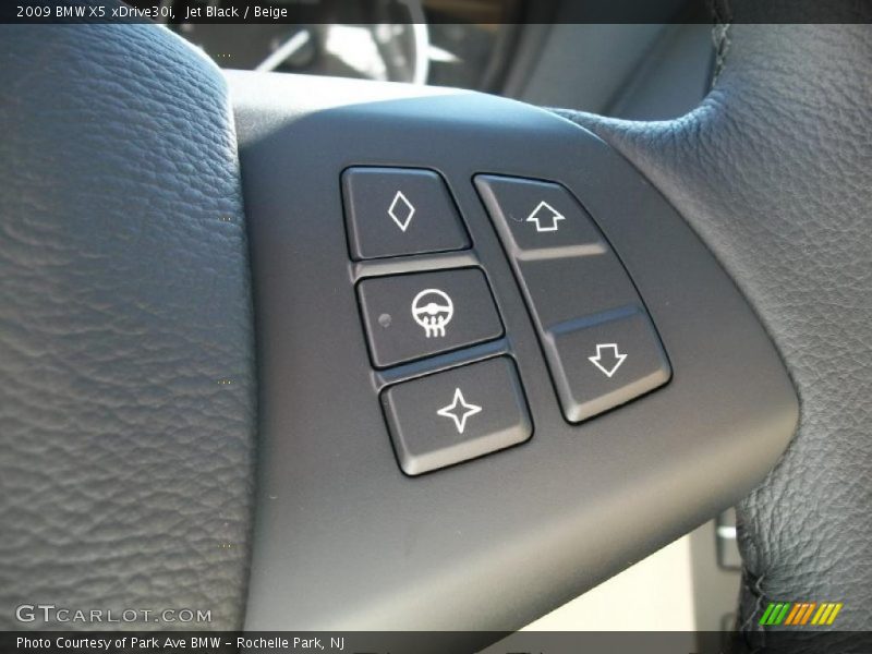 Jet Black / Beige 2009 BMW X5 xDrive30i