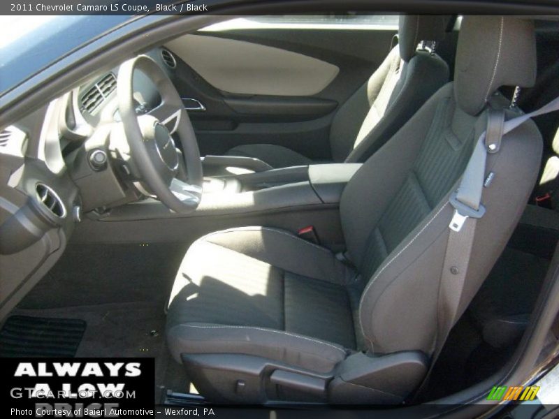 Black / Black 2011 Chevrolet Camaro LS Coupe