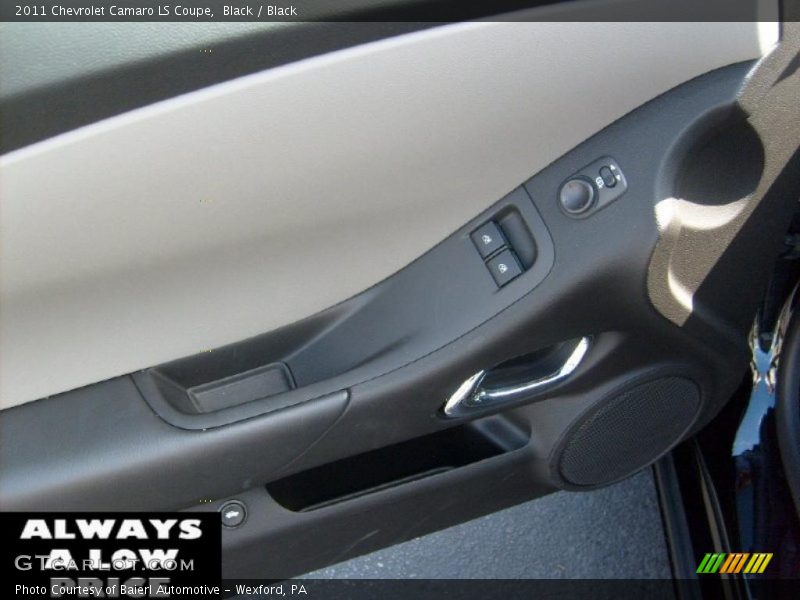 Black / Black 2011 Chevrolet Camaro LS Coupe