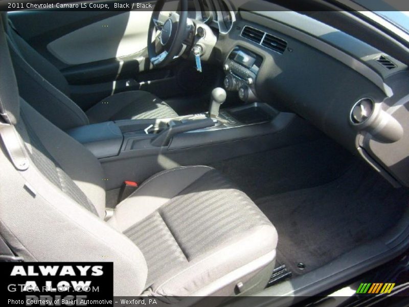 Black / Black 2011 Chevrolet Camaro LS Coupe