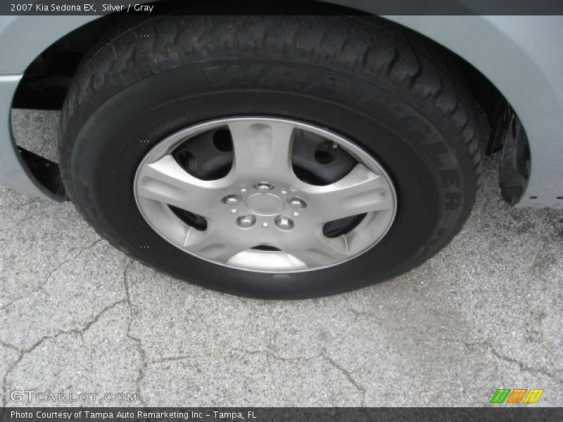 Silver / Gray 2007 Kia Sedona EX