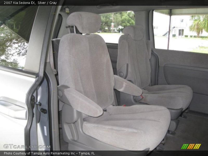 Silver / Gray 2007 Kia Sedona EX