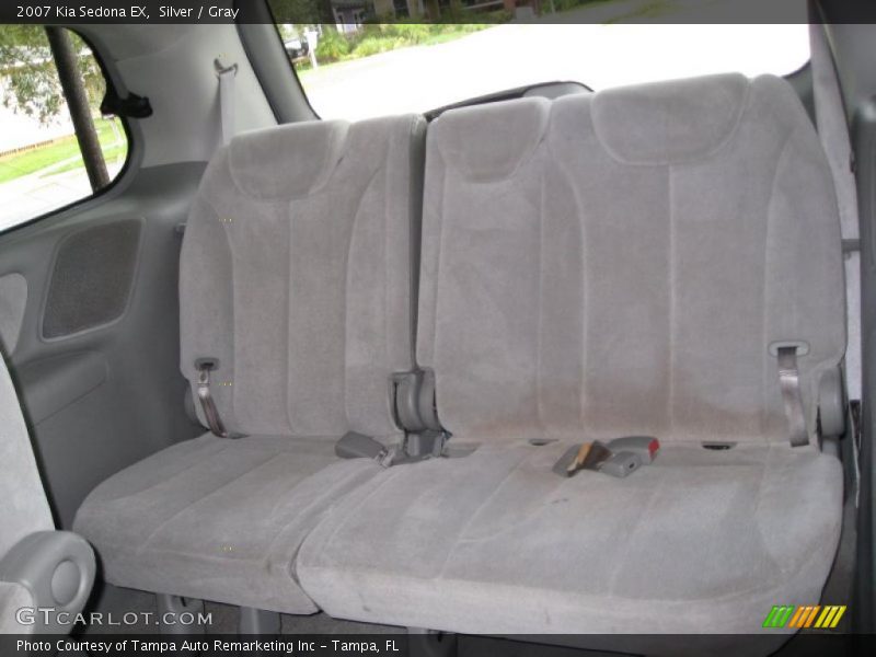 Silver / Gray 2007 Kia Sedona EX