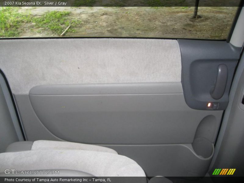 Silver / Gray 2007 Kia Sedona EX