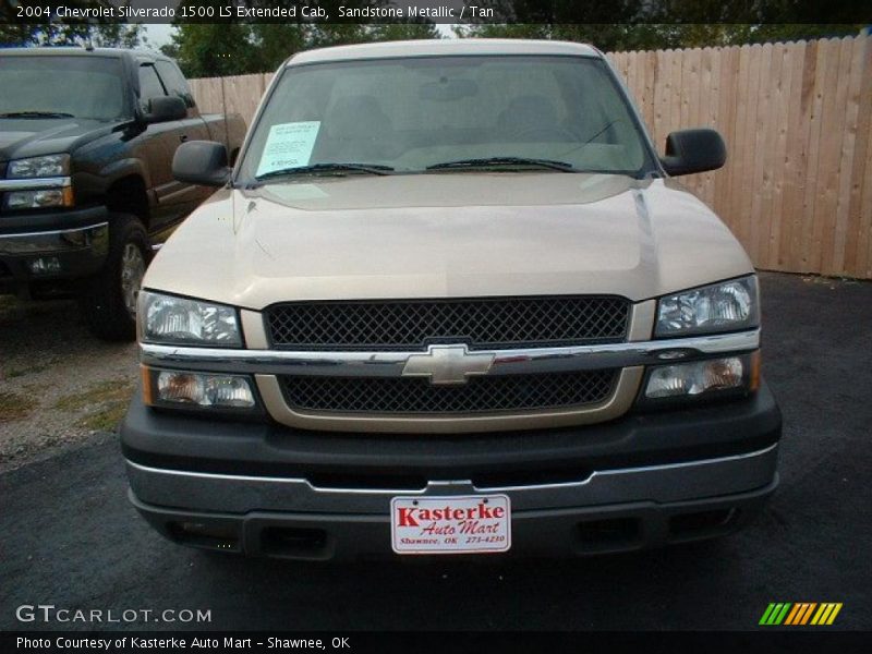 Sandstone Metallic / Tan 2004 Chevrolet Silverado 1500 LS Extended Cab