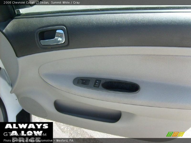 Summit White / Gray 2008 Chevrolet Cobalt LT Sedan