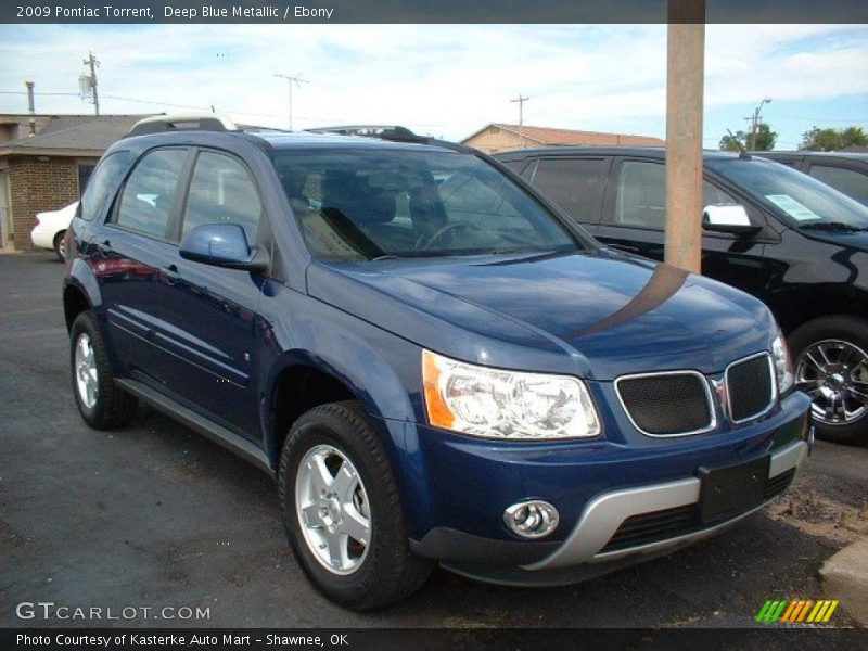 Deep Blue Metallic / Ebony 2009 Pontiac Torrent