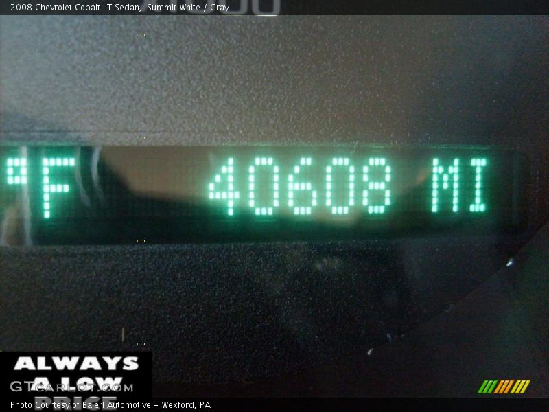 Summit White / Gray 2008 Chevrolet Cobalt LT Sedan