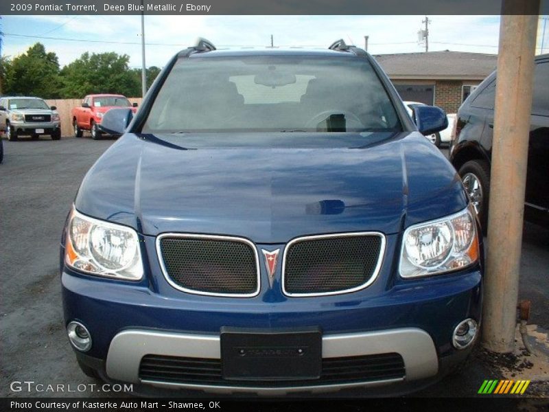 Deep Blue Metallic / Ebony 2009 Pontiac Torrent