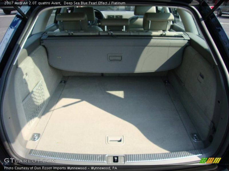Deep Sea Blue Pearl Effect / Platinum 2007 Audi A4 2.0T quattro Avant
