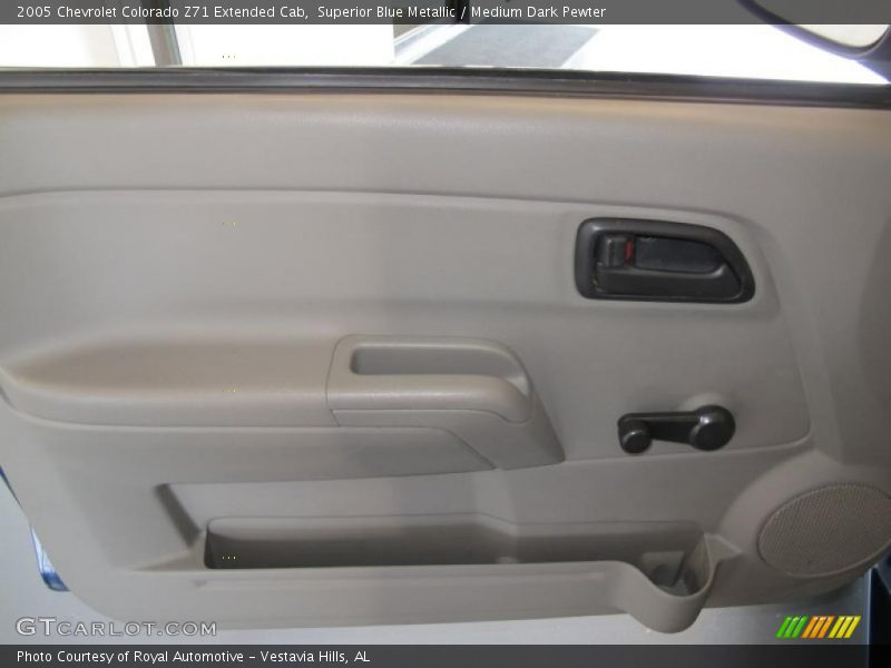 Superior Blue Metallic / Medium Dark Pewter 2005 Chevrolet Colorado Z71 Extended Cab