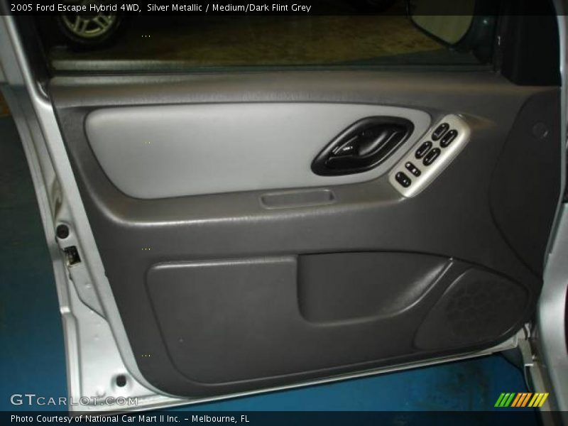 Silver Metallic / Medium/Dark Flint Grey 2005 Ford Escape Hybrid 4WD
