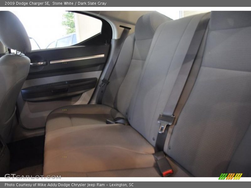 Stone White / Dark Slate Gray 2009 Dodge Charger SE
